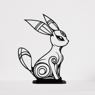 Umbreon géométrique
