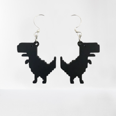 Boucles d'Oreilles Dinosaure