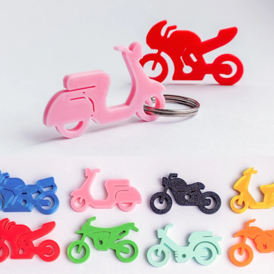 Porte-clés moto / scooter