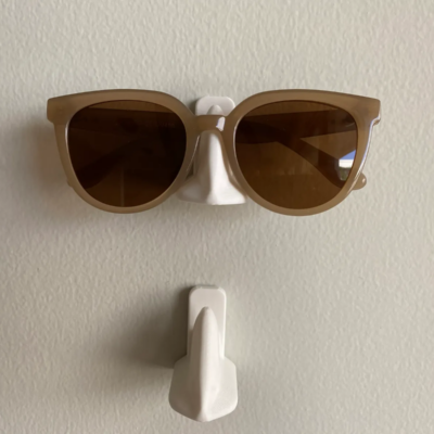 Porte-lunettes en forme de nez