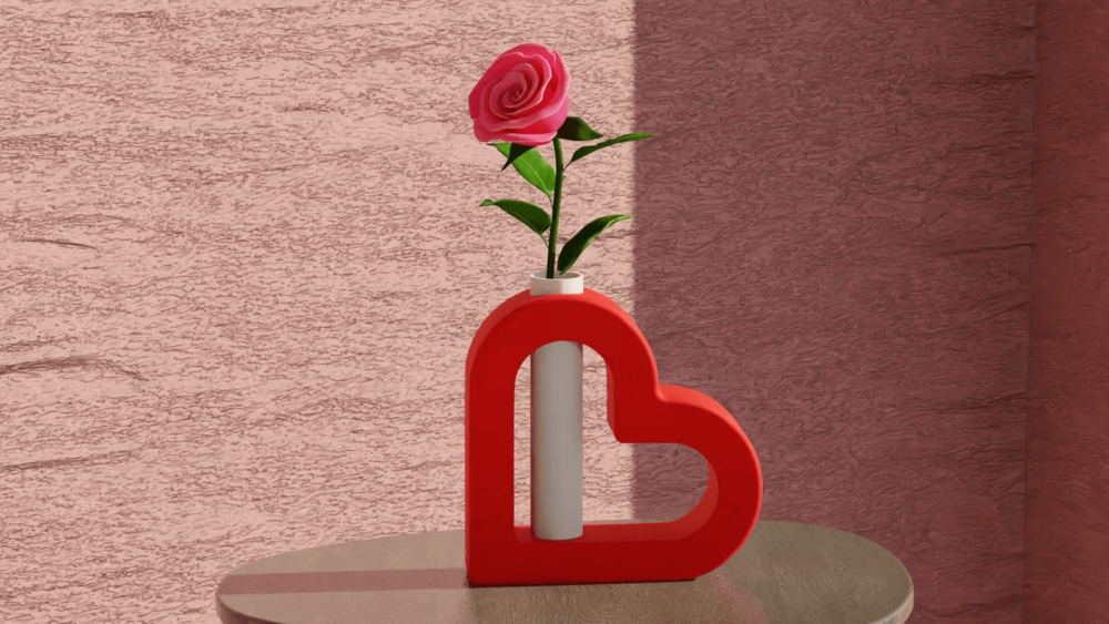 Vase Cœur