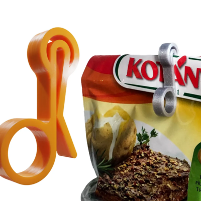 Petite pince - pour sachets d'herbes et autres emballages