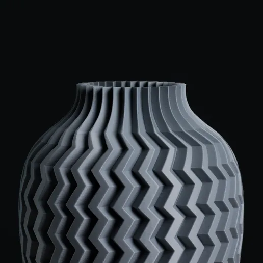 Vase texturé - ZigZag