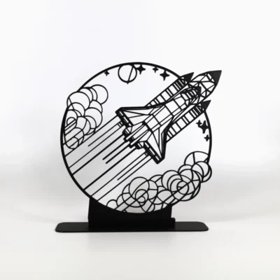 Navette spatiale géométrique