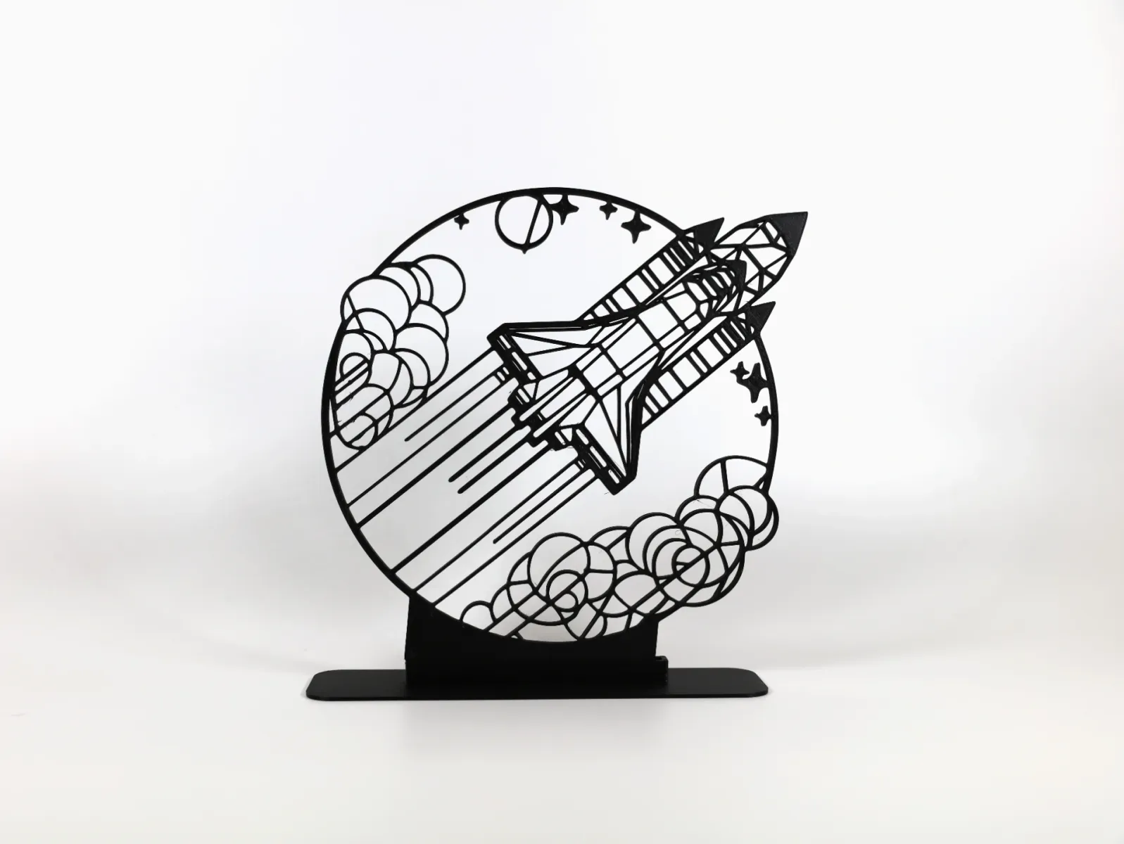 Navette spatiale géométrique