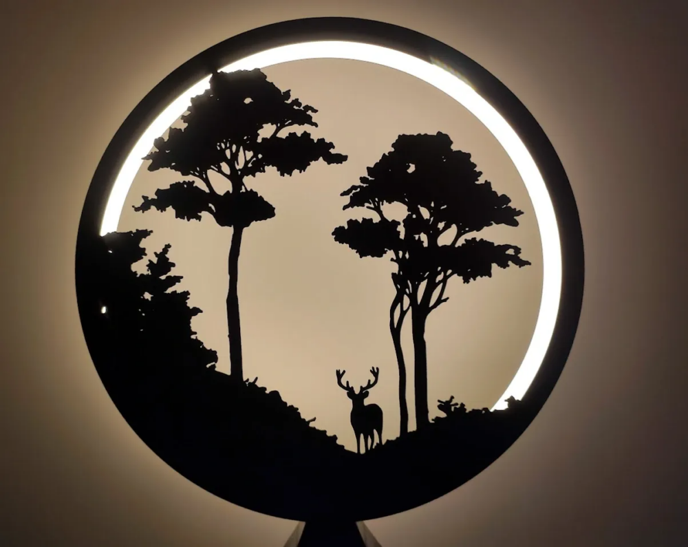 Lampe annulaire LED