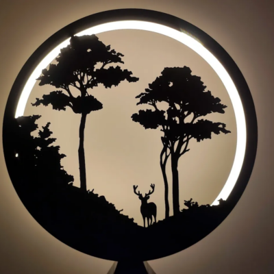 Lampe annulaire LED