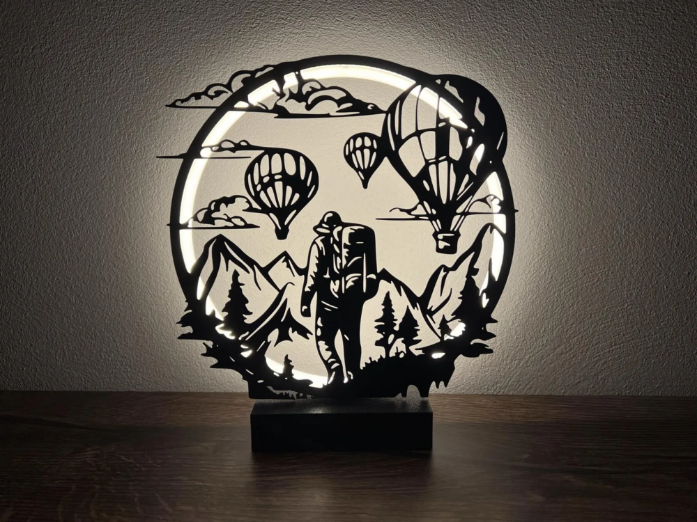 Lampe annulaire LED