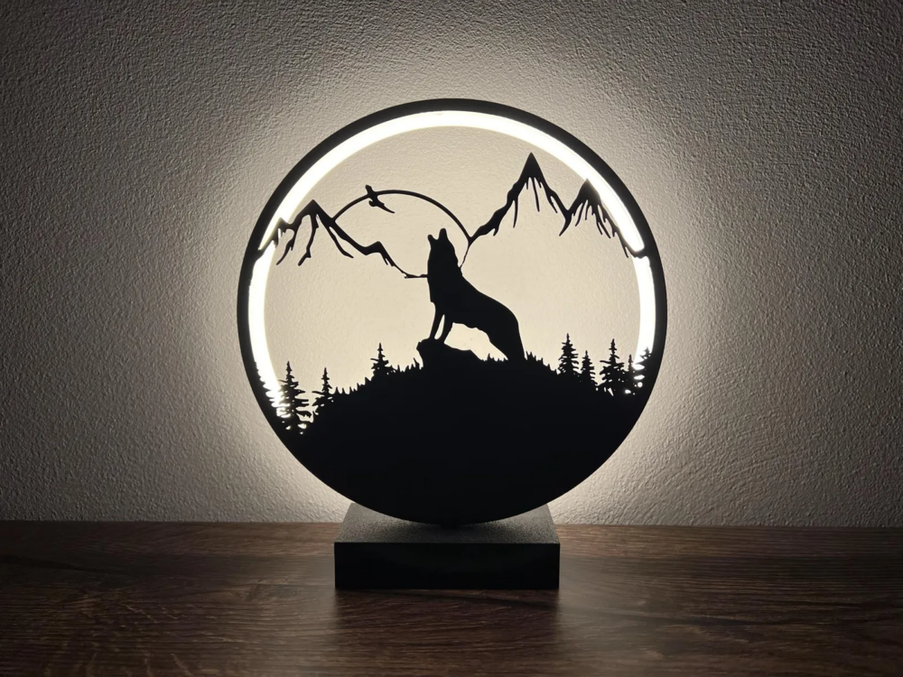 Lampe annulaire LED