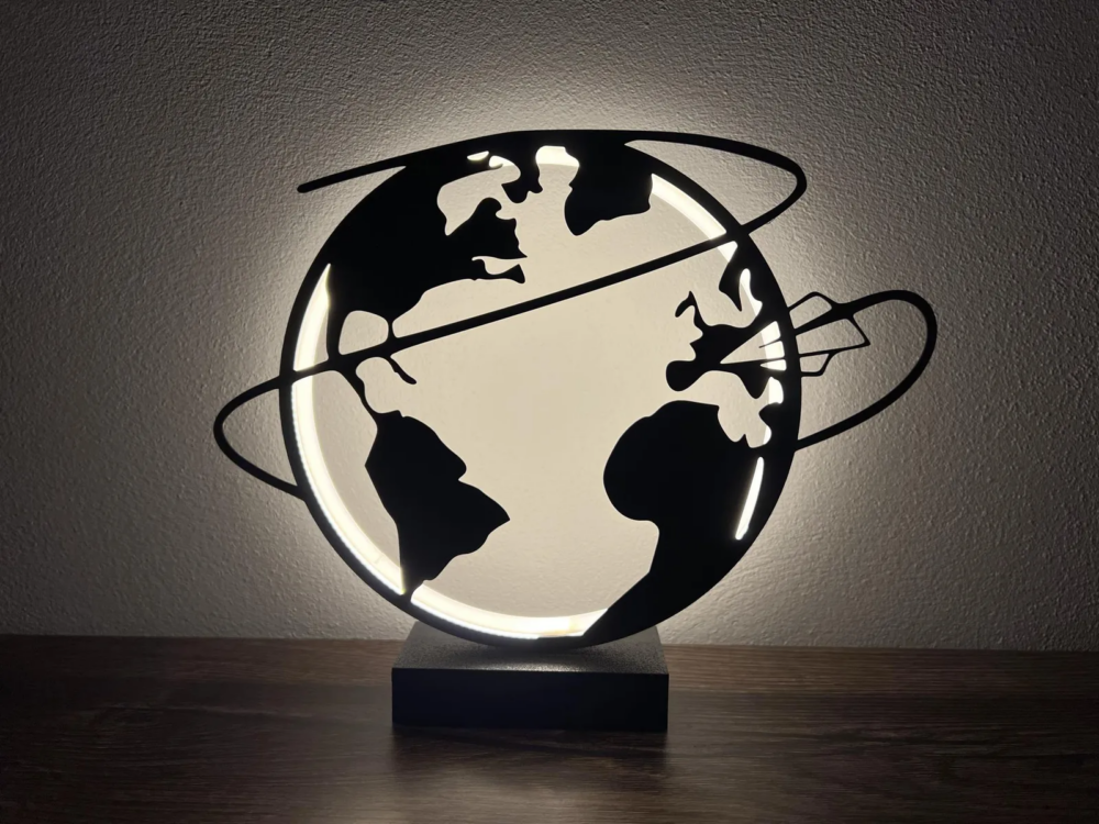 Lampe annulaire LED