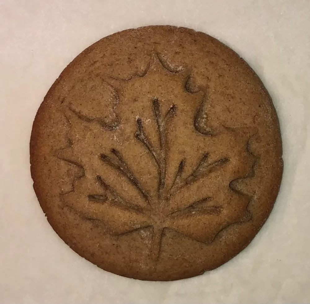 emporte-pièce avec motif : feuille d'érable