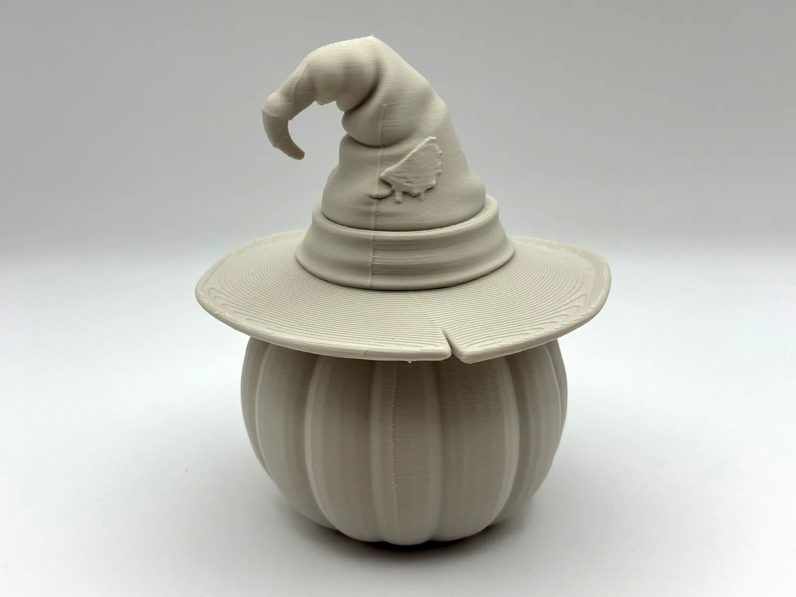 Chapeau de sorcière citrouille