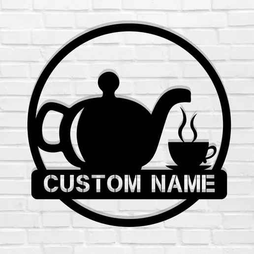 Décorations Murales en Bois pour Café