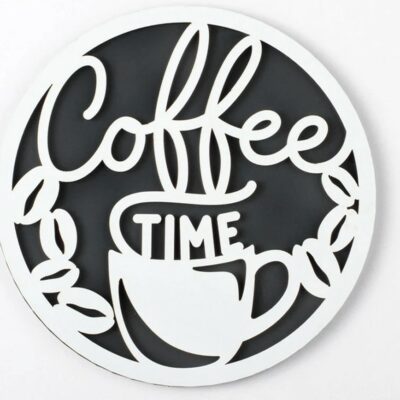 Décorations Murales en Bois pour Café