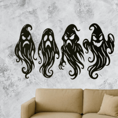 Décoration murale vintage Halloween