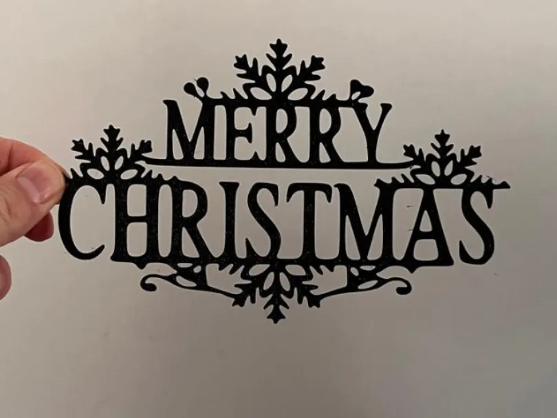 décoration de Noël joyeuse