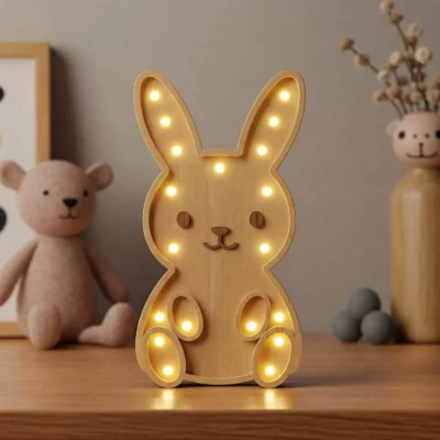 Veilleuse en bois pour enfants