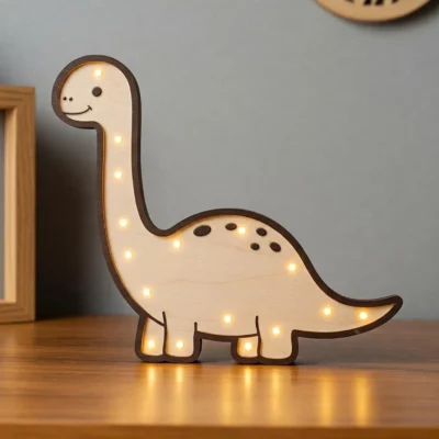 Veilleuse en bois pour enfants