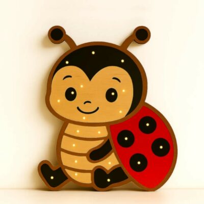 Veilleuse en bois pour enfants