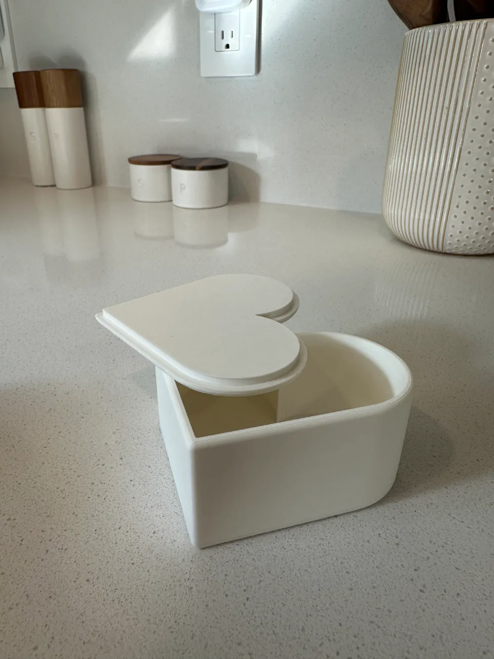 Boîte-cadeau en forme de cœur