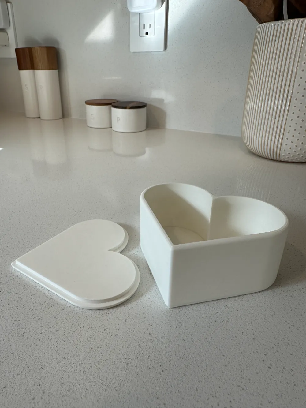 Boîte-cadeau en forme de cœur