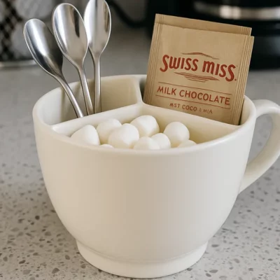 Mug organisateur 3 compartiments