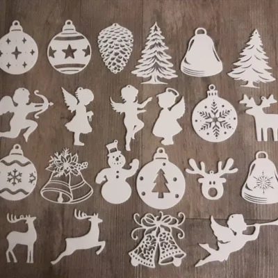 Étiquettes de Noël, Décorations de Noël 2.0