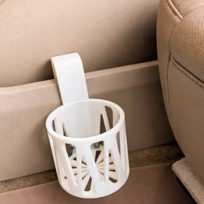 Porte-gobelet à clipser pour vide-poches de porte