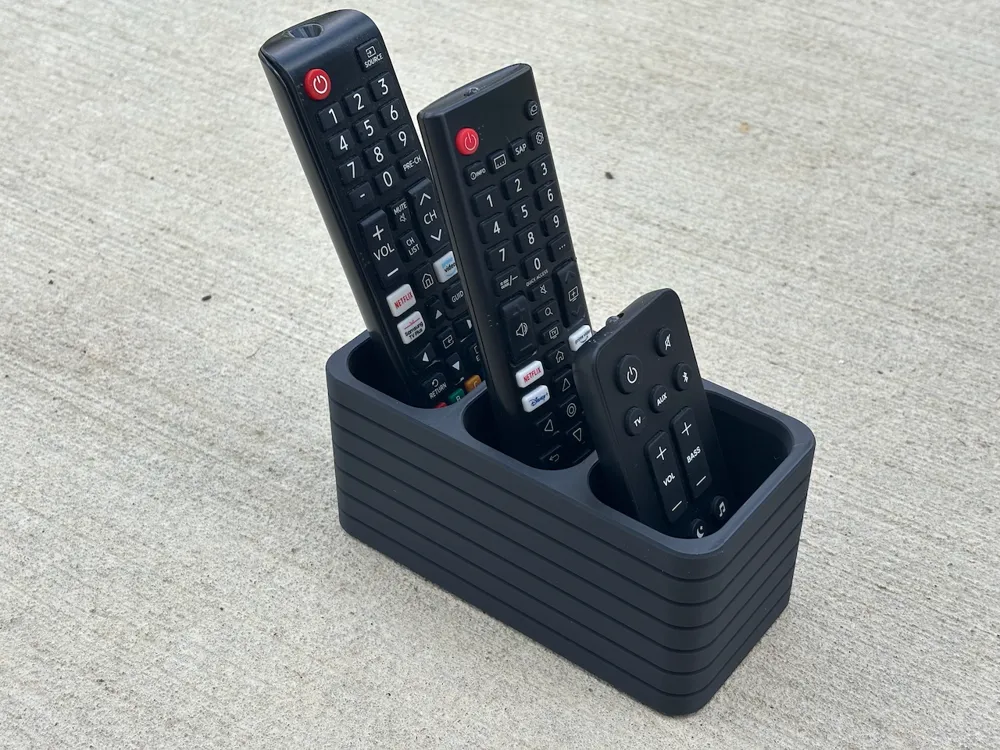 Support télécommande look moderne