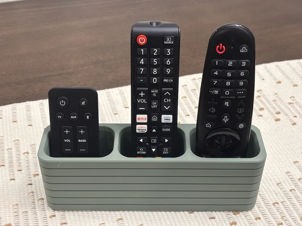 Support télécommande look moderne