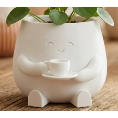 pot de fleurs - « Copain barista »